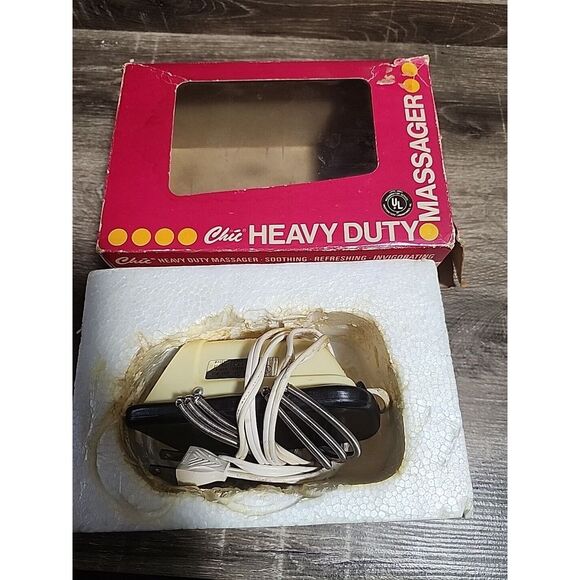 Chic heavy duty massager soothing refreshing invigorating! tested original box - Picture 1 of 12
